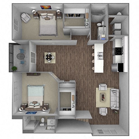 2 Bedroom Unit